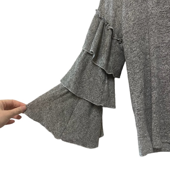 Anthropologie Ro & De Gray Boho Belle Sleeve Sweater - Picture 3 of 3